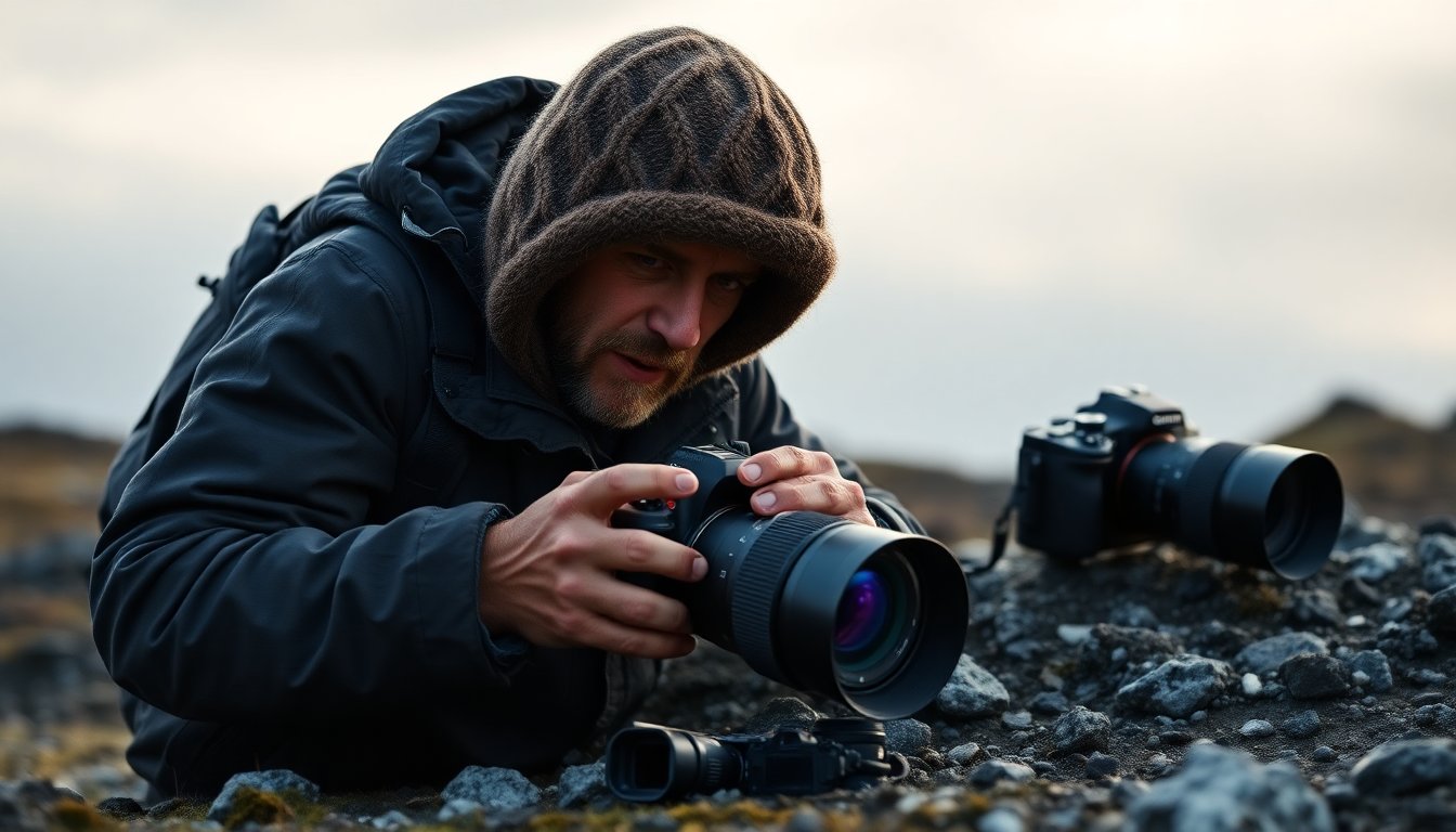 beargryllsgear professional wildlife photographer equipment